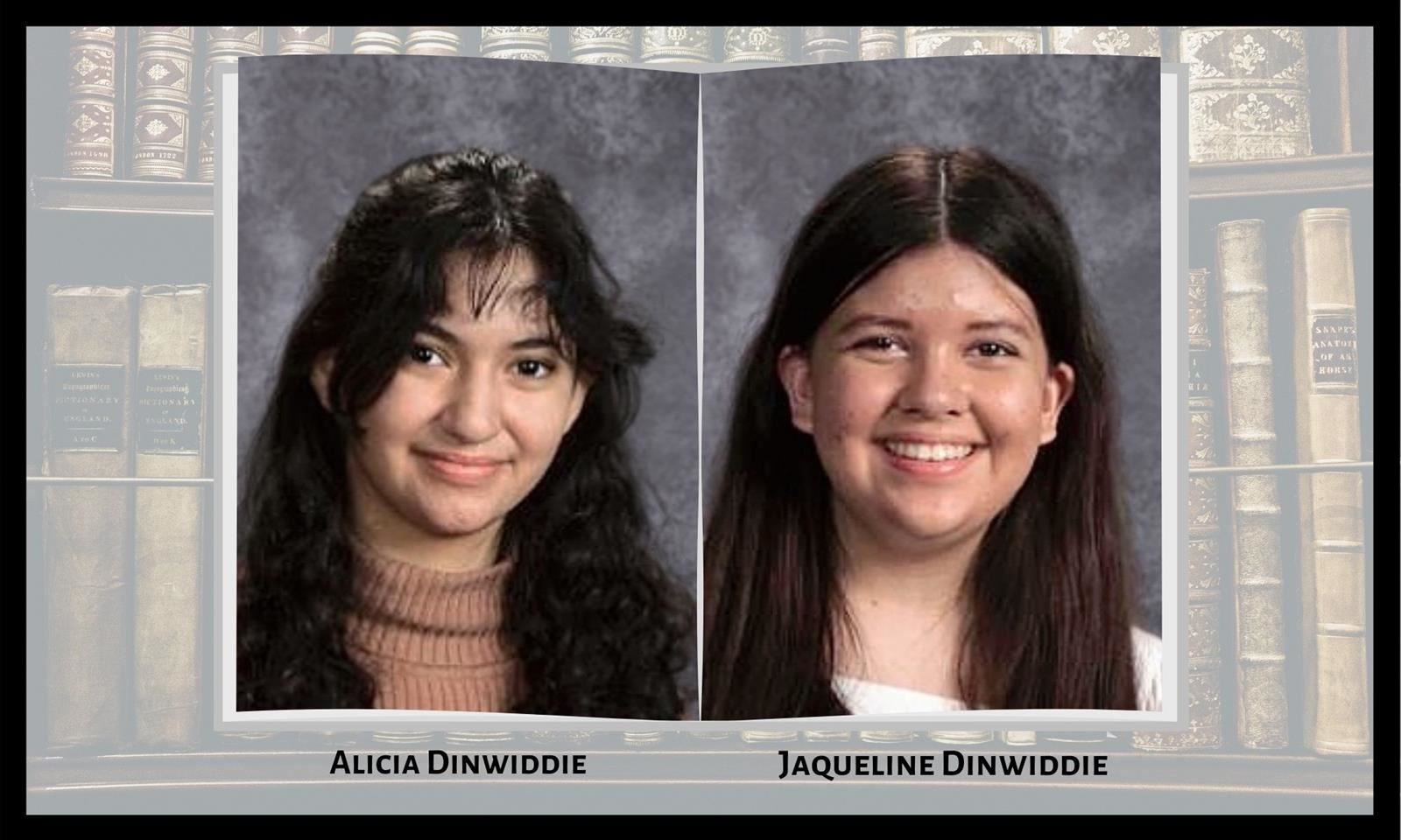 Alicia and Jaqueline Dinwiddie smile
